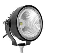 DKPMWD Lights Headlight Assembly 4inch Led Work Light Offroad Round Spotlights For Car ATV Dirt Bike Pickup Truck Motorcycle Headlight 12v 24v Headlight Glass Cover(Dark Grey)