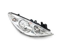 DKPMWD Lights Headlight Assembly For Peugeot 307 2004 2005 2006 2007 2008 Headlight Front Bumper Headlamp Assembly Head Light Lamp Assy Headlight Glass Cover(Right)