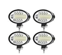 DKPMWD Lights Headlight Assembly LED Tractor Oval Work Light 5inch Car Lamp 12V 24V Offroad Cab Headlight For Mining Crane Dump Truck Forklift ATV Spotlight Headlight Glass Cover(Lavender)