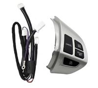 DKPMWD Steering Wheel Control Switch 1Set Car Steering Wheel Control Buttons With Cables For Mitsubishi For Lancer X For Outlander For ASX For Colt For Pajero For Sport(Right-wire)