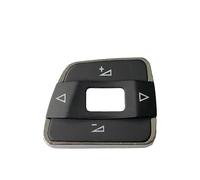 DKPMWD Steering Wheel Control Switch X1 Multifunctional Steering Wheel Switch Button Cover Cap Trim For VW For Passat B7 For Sharan 2011-2015 56D959537 56D959538(Left-1PC)