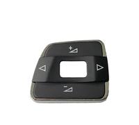 DKPMWD Steering Wheel Control Switch X1 Multifunctional Steering Wheel Switch Control Button Cover Cap Trim For VW For Passat B7 For CC 2011-2015 3C8959537(Plusminus-Left-1 PC)