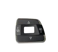 DKPMWD Steering Wheel Control Switch X1 Multifunctional Steering Wheel Switch Control Button Cover Cap Trim For VW For Passat B7 For CC 2011-2015 3C8959537(Option-Right-1PC)