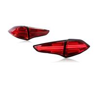 DKPMWD Tail Light For Hyundai For Tucson 2015-2018 Led Rear Fog Brake Turn Signal Car Rear Bumper Light(Black)