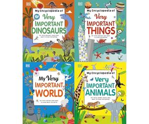 DK's My Very Important Encyclopedia Collection for Little Learners: Animals, World, Things, and Dinosaurs