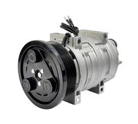 DKS22 TM21 AC A/C Compressor Compatible for Car Shuttle Bus Tractors Agriculture 435-47244 43547244 488-47244 48847244 10357244 2521562 8pk(12V)