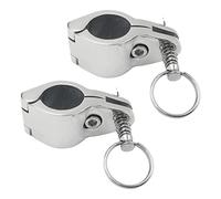 DKSooozs Heavy Duty Boat Bimini Canopy Fitting Hardware Tube Bimini Top Jaw Slide Boat Bimini Top Hinged Marine Stainless Steel 316