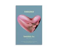 DKTCNRSP Romance-Fontaines D.C.Poster Canvas Art Oil Painting Wall Painter Home Decorative Music Album Celebrity Decorative Painting Classical Decorative Wall ArtUnframe-style-2508x12inch(20x30cm)