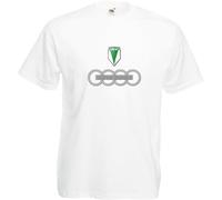 DKW Auto Union Car Enthusiast Various Pullover Men's Crewneck T-Shirt Short Sleeve Top Unisex Pure Cotton Tee White