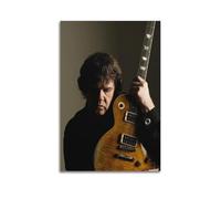 DKWNNZMW Musician Poster Gary Moore Poster Decorative Painting Canvas Wall Posters And Art Picture Print Modern Family Bedroom Decor Posters 08x12inch(20x30cm)