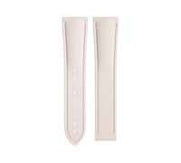 DKWOIS 20/21/22mm Sizes Sweatproof Durable Quick Release Nylon Texture Fluoro Rubber Watch Strap Compatible With Seiko Seagull Tianwang Longines Ci(Khaki,22MM_NO BUCKLE)