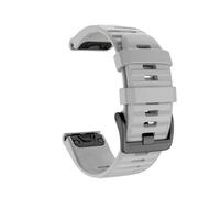 DKWOIS 22 20 26MM QuickFit Strap Compatible With Fenix 6X 6 6S Pro Silicone Watch Band Compatible With Fenix 7S 7X 7 5X 5 5S 945 965 Epix Gen 2 Correa(Gray,20mm Fenix 5S 6S 7S)