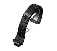DKWOIS Compatible With Casio Farm Oak Watchband Metal Modified GM2100 GA2100 Ga2110 Bracelet Stainless Steel Watch Strap Men Accessories(Noir)