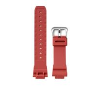 DKWOIS Compatible With Casio G-Shock DW-5030/GLX-5600/GW-M5610 Modified Watch Strap Protective Case Resin Bezel Band Replacement Kit Bracelet Tool(Matte Red,For 5610 series)