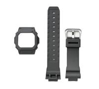 DKWOIS Compatible With Casio G-Shock DW-5030/GLX-5600/GW-M5610 Modified Watch Strap Protective Case Resin Bezel Band Replacement Kit Bracelet Tool(Matte grey,For 5610 series)