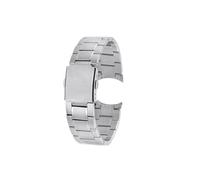 DKWOIS Compatible With Casio MDV106 Stainless Steel Curved End Strap MTP-1374 MTP-1375 MDV-106 Solid Metal Watchband Chain 22mm Men's Wrist Band(1375 matte)