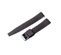 DKWOIS FKM Watch Strap 20mm 22mm Tropical Quick Release Rubber Strap Smart Watch Band Compatible With Rolex Watch MAN Diving Waterproof Bracelet(Brown,22mm)