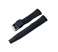 DKWOIS FKM Watch Strap 20mm 22mm Tropical Quick Release Rubber Strap Smart Watch Band Compatible With Rolex Watch MAN Diving Waterproof Bracelet(Noir,20mm)