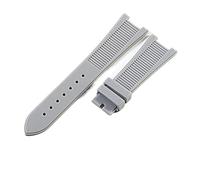 DKWOIS Silicone Rubber Watchband Compatible With Patek Philippe Nautilus Series 5711 5712 5980 Watch Strap Bracelet Male(Beige)