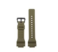 DKWOIS Silicone Watch Strap Compatible With Casio Small Square DW-291H DW-290 W-218H/219H A158 Modified Men Rubber Wrist Band Bracelet 18mm(Army green)