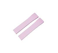 DKWOIS Strap 20mm 22mm Quick Release Spring Clasp Buckle Black Red Green Compatible With Diver FKM Rubber Watch Bands(Pink,20X16MM_ROSE GOLD BUCKLE)