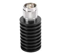 DL 30A Antenna Dummy Load DC 1GHz 15W 50 Ohm Coaxial Terminator for 2 Way Radio and Intercom Testing, 24K Alloy Plated Pin, High Heat Resistance Ceramic Resistor, Standard M (M Type)