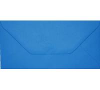 DL Coloured Envelopes for Greeting Cards Wedding Invitations Crafts Business Office 110mm x 220mm - Pack of 10 Envelopes (Kingfisher Blue)