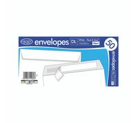DL Peel/Seal Env X50 White PK20