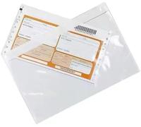DL Printed Document Enclosed (225 x 115 mm) Wallets | Peel & Seal Clear Self-Adhesive Packing List Envelopes | for Invoices, Delivery Notes & Shipping Documents (500, DL)
