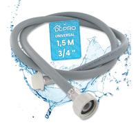 DL-pro 1.5 m Inlet Hose Extension for Washing Machine and Dishwasher - Universal - [Robust & Seal] - For All Standard Models - Washing Machine Hose Extension - Choose Size