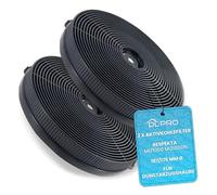 DL-pro 2 x Activated Carbon Filter, Charcoal Range Hood Filters 187/175 mm Diameter Replacement for Respekta MIZ1000 MIZ1000N Klarstein 10032843 TMFILT4 Bomann KF574 Cooker Hood