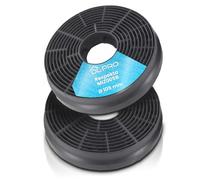 DL-pro 2 x Carbon Filter Activated Carbon Filter for Respekta MIZ0058 MIZ 0058 PKM CF130 Candy 49040890 35602288 Cooker Hood