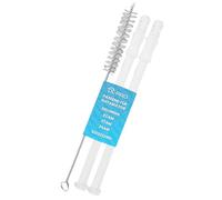 DL-pro 2 x Milk Intake Tube 15.6 cm Transparent for DeLonghi ECAM ETAM ESAM 5313232961 Milk Tube Milk Tube for LatteCrema Milk System Coffee Machine Coffee Machine + Cleaning Brush