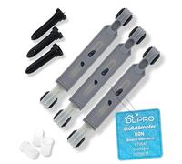 DL-pro 3 x Shock Absorbers 80N for Bosch Siemens 673541 00673541 11039636 Friction Damper Vibration Damper for Washing Machine