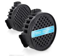 DL-pro Activated carbon filter suitable for Liebherr 2 x carbon filters for 9096342 45 mm refrigerator zer combination