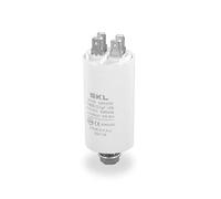 DL-pro Capacitor 12.50µF 450V Universal with 6.3 mm AMP Plug-in Flags and Mounting Screw M8 CBB60 for Electrical Home Appliances