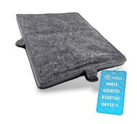 DL-pro Carbon Filter Activated Carbon Filter for Miele 6228731 DKF12-1 Cooker Hood