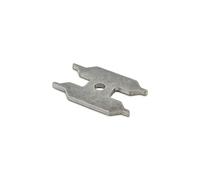 DL-pro Cartridge Key Wrench for Blanco 139219, 64 mm x 42 mm x 4 mm, Silver