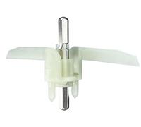 DL-PRO Continuous Shredder Wing compatible with Bosch 10004361 MUM4427 | Continuous shredder wing, plastic, white, 159 x 79 x 32 mm - compatible with Bosch no. 10004361