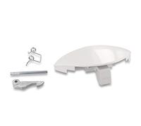 DL-pro Door Handle for Indesit Ariston C00075323 Bauknecht Whirlpool 482000022682 Handle Replacement Handle Door Opener White for WS WD W Washing Machine Washer Dryer