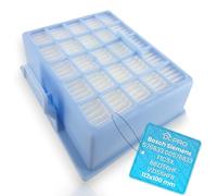 DL-pro Exhaust Filter Cassette 112 x 100 mm for Bosch Siemens 576833 00576833 F1C5X BBZ156HF VZ156HFB Washable HEPA Lamellar Filter for Vacuum Cleaner GL-20 GL-30 GL-40 ProAnimal Allergy MoveOn Z4.0