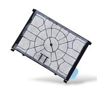 DL-pro Filter Motor Protection Filter for Bosch Siemens 577117 00577117 Pre-Motor Filter 161 x 113 mm with Blue Clip for Vacuum Cleaners