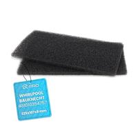 DL-pro Foam Filter 225 x 107 x 8 mm for Whirlpool Bauknecht 481010354757 Base Filter Sponge Filter Foam Filter on Heat Exchanger Tumble Dryer Washer Dryer