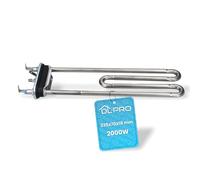 DL-pro Heating Element 2000 W 230 V for Bosch Siemens Models iQ100 iQ300 Maxx Classixx Logixx VarioPerfect Extraklasse iSensoric for 12029196 12024403 265961 Heating Rod Heating Radiator for Washing
