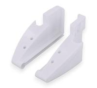 DL-pro Holder right + left compatible with Liebherr 7433698 9193353 holder bottle compartment side panel for door compartment bottle shelf fridge freezer combination