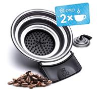 DL-pro Pod Holder 2 Cups Compatible with Philips Senseo Viva Café HD7825 HD7826 HD7827 HD7828 - Replacement for HD5015/01 422225944221 - Not for HD7810/HD7811 - Double Pad Holder for Coffee Pod