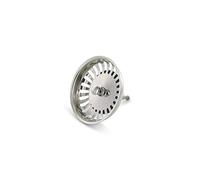 DL-pro Strainer basket 83 mm, 24 slots, Metal, Silver, Premium Quality, Suitable for Blanco 125555