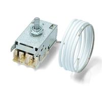 DL-pro Thermostat for Liebherr 6151086 Ranco K59L1287 Compatible with Miele 1513061 AEG 5026750700/7 899671069599/1 Refrigerator Thermostat Temperature Regulator with Capillary Tube Protection Hose for Refrigerator