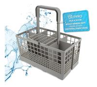 DL-pro Universal Dishwasher Cutlery Basket 24.5 x 14 cm Cutlery Tray Fits Perfectly in Many Dishwashers Replacement Basket for Bosch Siemens Neff 93046 621320 AEG Gorenje Privileg and Other Brands