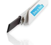 DL-pro Universal Door Seal Set 200 x 100 cm Magnetic Seal Rubber Seal Seal for Screwing in Fridge zer Combination